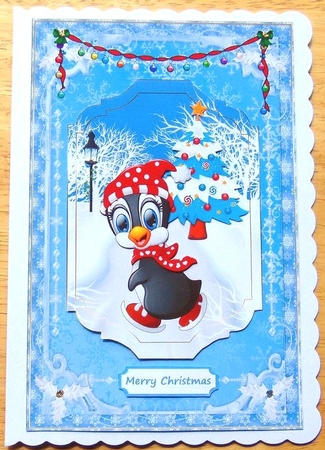 Skating on Ice Topper  by Joyce Watson