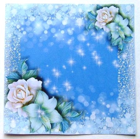 Frozen Land - Insert or background by Joyce Watson