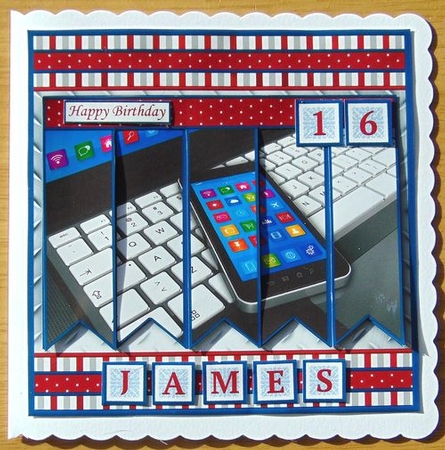 SMARTPHONE & LAPTOP 7.5 Alphabet and Age Quick Card Kit Create Any Name by Joyce Watson