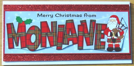 Merry Christmas from MONIAIVE Santa large dl by Joyce Watson