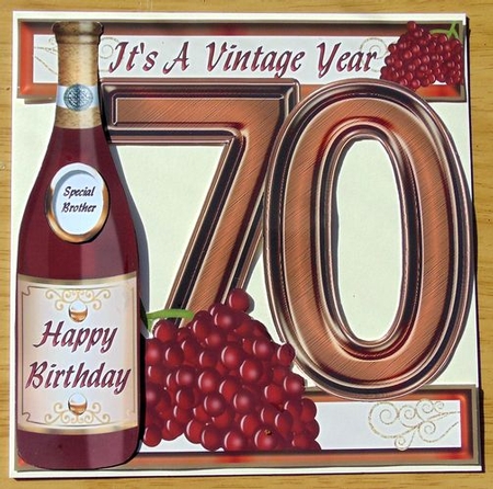 Special Ages - Vintage Year - 70 by Joyce Watson