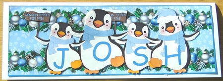 PENGUIN KISSES - JOSH by Joyce Watson