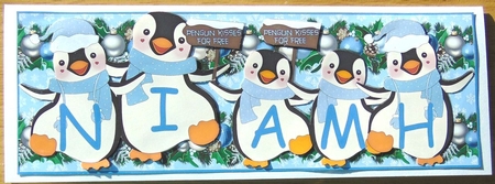 PENGUIN KISSES - NIAMH by Joyce Watson