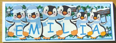 PENGUIN KISSES - EMILIA by Joyce Watson