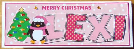 Eddie the Penguin LEXI large dl by Joyce Watson