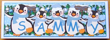 PENGUIN KISSES - SAMMY by Joyce Watson