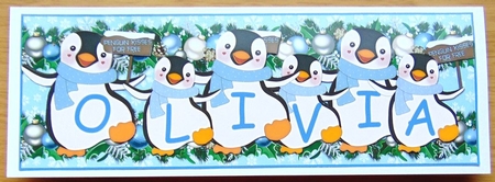 PENGUIN KISSES - OLIVIA by Joyce Watson