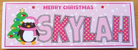 Eddie the Penguin SKYLAH large dl by Joyce Watson