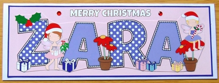 Christmas Fairies ZARA large dl  by Joyce Watson