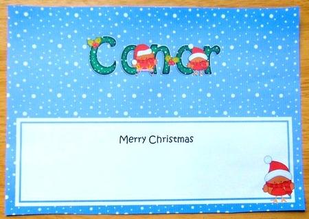 Large DL Merry Christmas CONOR insert by Joyce Watson