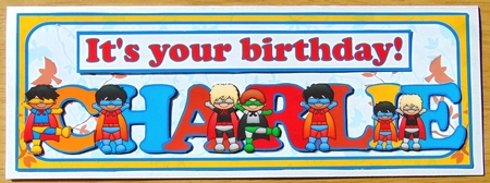 SUPERHERO NAMES - CHARLIE by Joyce Watson