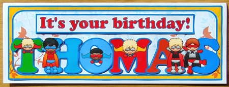 SUPERHERO NAMES - THOMAS by Joyce Watson