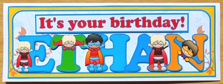 SUPERHERO NAMES - ETHAN by Joyce Watson