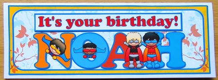 SUPERHERO NAMES - NOAH by Joyce Watson