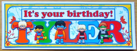 SUPERHERO NAMES - TYLER by Joyce Watson