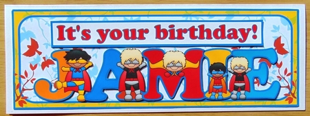 SUPERHERO NAMES - JAMIE by Joyce Watson