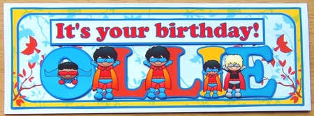 SUPERHERO NAMES - OLLIE by Joyce Watson