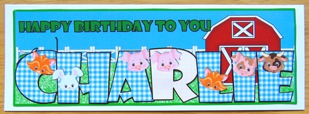 FARM ANIMALS NAMES - CHARLIE by Joyce Watson