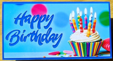 Birthday Boy Voucher/Money/ Wallet/Pocket by Joyce Watson