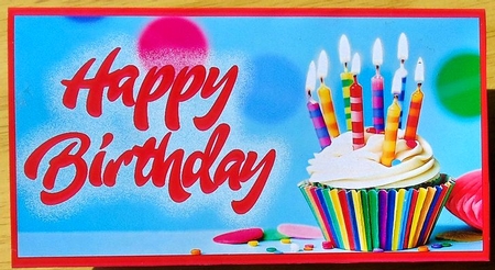 Birthday Girl Voucher/Money/ Wallet/Pocket by Joyce Watson