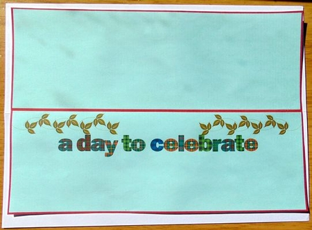 DAY OF THE YEAR - OCTOBER INSERT by Joyce Watson