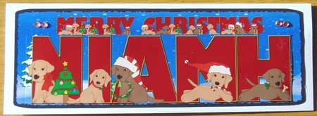 CHRISTMAS LABS - NIAMH by Joyce Watson