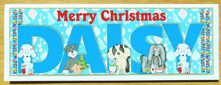 CHRISTMAS PUPPIES - DAISY by Joyce Watson