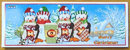 PENGUIN CUPS NAMES - RORY by Joyce Watson