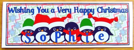 PENGUIN HATS NAMES - SOPHIE by Joyce Watson