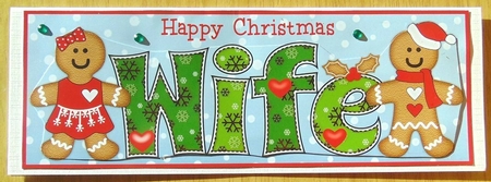 Gingerbread Couple WIFE large dl by Joyce Watson