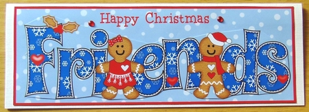 Gingerbread Couple FRIENDS large dl 2 by Joyce Watson