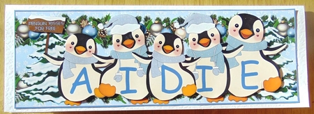 PENGUIN KISSES - AIDIE by Joyce Watson