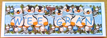 PENGUIN KISSES - WEE GRAN by Joyce Watson