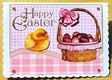 Easter envelope card by Joyce Watson