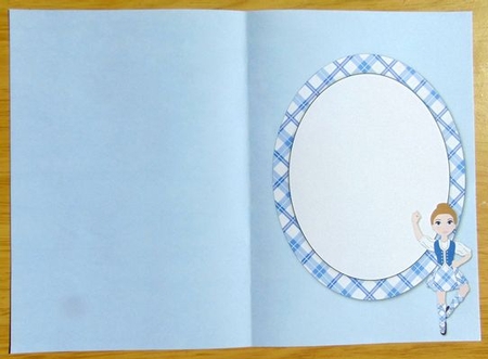 Highland Dancing Girl pyramid 3 insert 2 by Joyce Watson