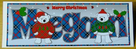Monty & Luna Polar Bears MEGAN large dl by Joyce Watson