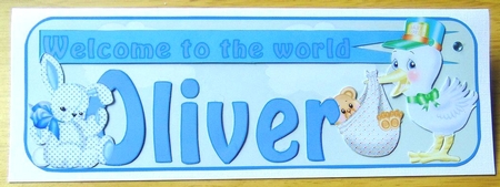 WELCOME BABY NAMES - OLIVER by Joyce Watson