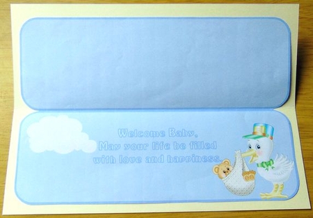 WELCOME BABY NAMES - INSERT BLUE by Joyce Watson