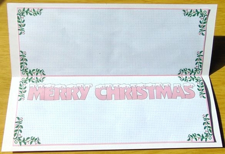 SNOW CAPPED NAMES - INSERT PINK by Joyce Watson