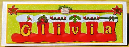 SANTA BOOTS - OLIVIA by Joyce Watson