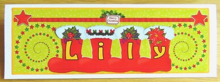 SANTA BOOTS - LILY by Joyce Watson