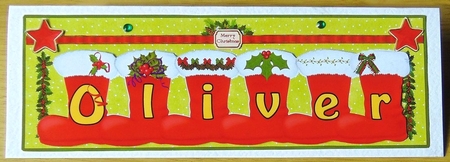 SANTA BOOTS - OLIVER by Joyce Watson