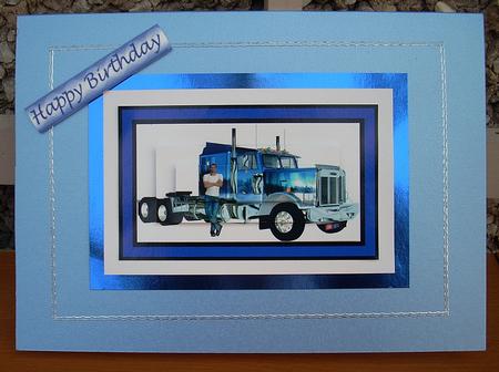 Trucker Pyramid by Joyce Watson