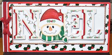 Noel Snowman by Joyce Watson
