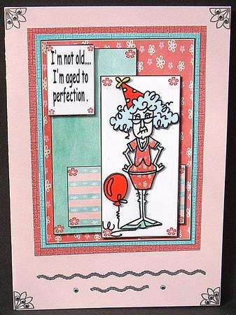 I'm Not Old I'm Aged to Perfection by Joyce Watson