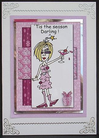 Tis the Season Darling Quick Card by Joyce Watson