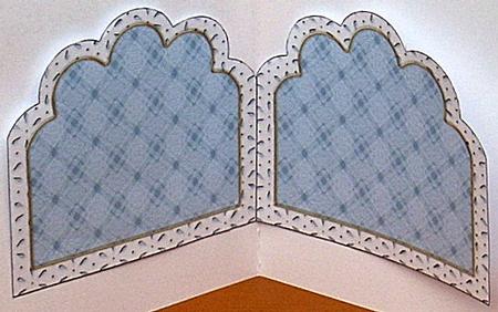 Baby Boy Embroidery Anglaise Matching Card Insert by Joyce Watson