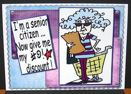Stella Wants Her Discount Quick Card by Joyce Watson