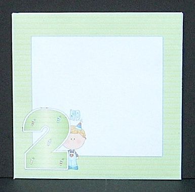 2nd Birthday Matching Envy for Easel by Joyce Watson