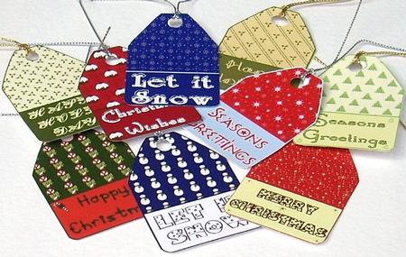 Gift Tag Toppers by Joyce Watson
